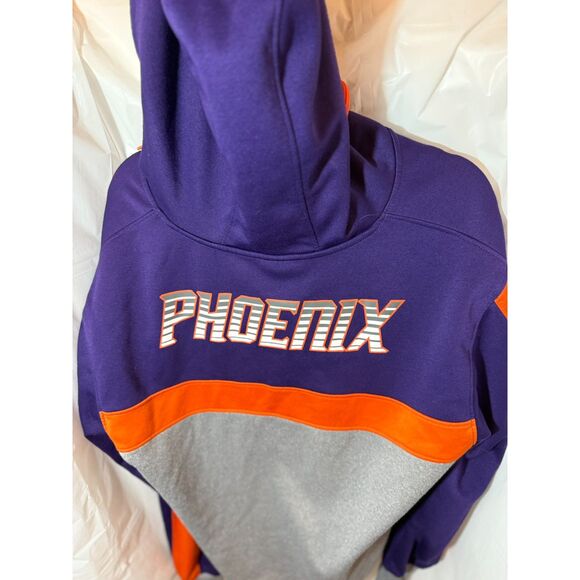 Phoenix Suns NBA Ultra Game Pullover Hoodie XL Colorblock Half Zip - Picture 3 of 4